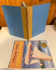 Robert McCloskey signed „Time Of Wonder” Viking 1957 1985 HC Beautiful Maine