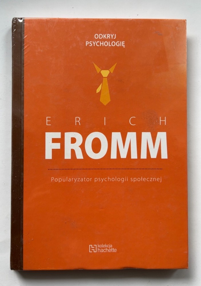 Erich Fromm Odkryj Psychologię Hachette twarda NOWA folia