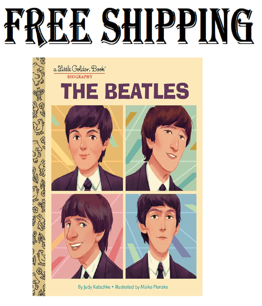 The Beatles: A Little Golden Book Biography Multicolor