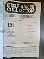 Lot of 3 KAPPA Circle-A-Word Collection Puzzle Books +Bent & Wiggly-Number Finds