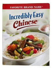 Incredibly Easy Chinese Spiral Hardcover Cookbook 160 Pages
