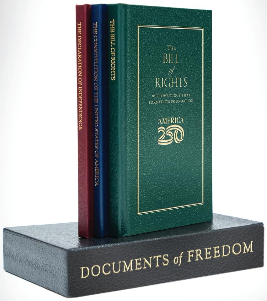Documents of Freedom Boxed Set (America 250 Edition) 3 Books New