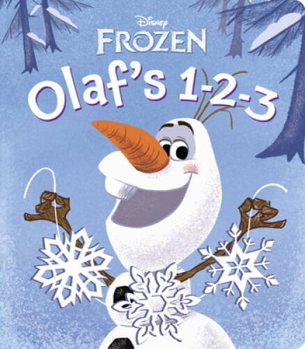 Olaf’s 1-2-3 (Disney Frozen) (Glitter Board Book) – Board book – VERY GOOD