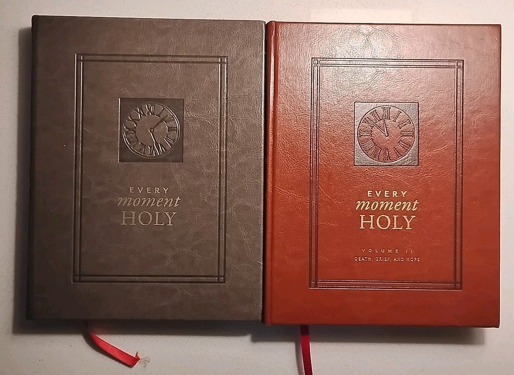 Every Moment Holy Vol 1 & 2 Set HC Gilt Edges Rabbit Room McKelvey Gift