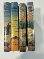 Lot of 4 Vintage Roy Roger’s Whitman Hardcovers Western Books 1944 A+++