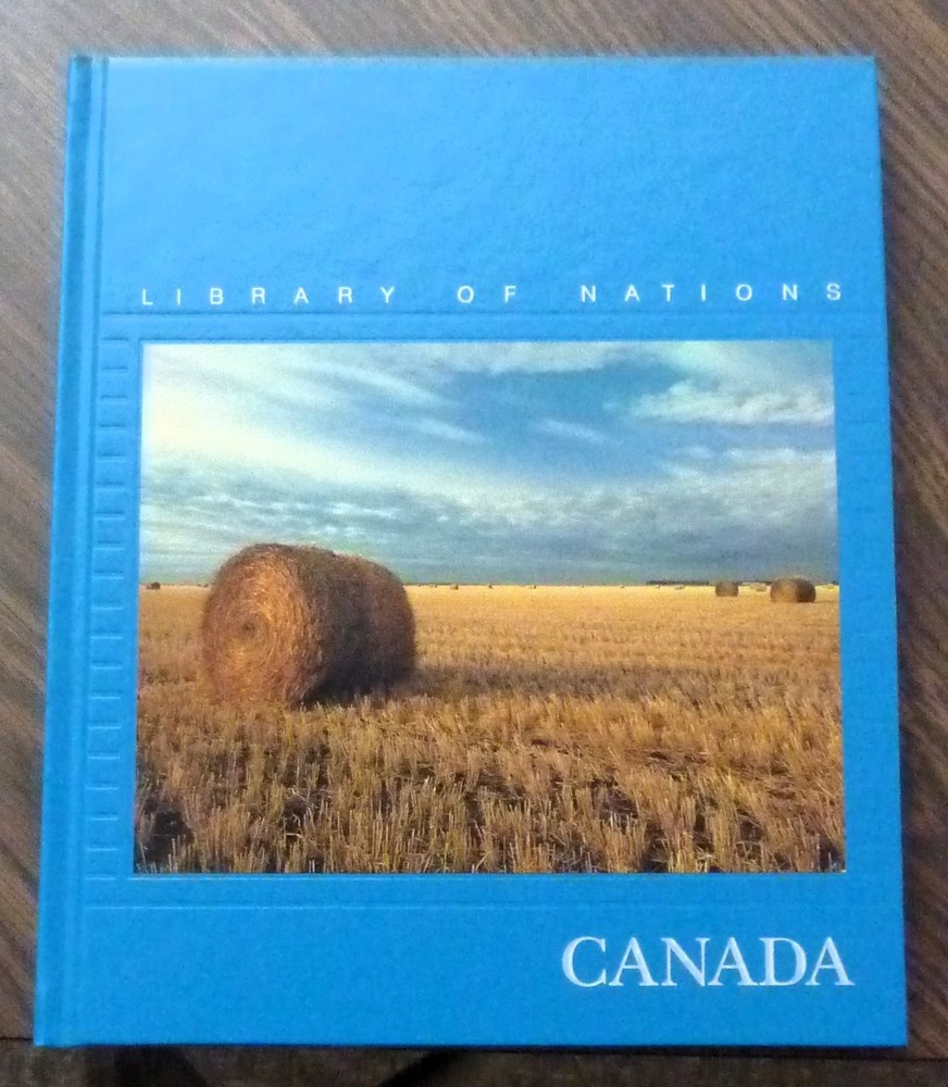 Library Of Nations: Canada by Tony Allan, editor, 1988 1st Ed. VTG HC *BRAND NEW