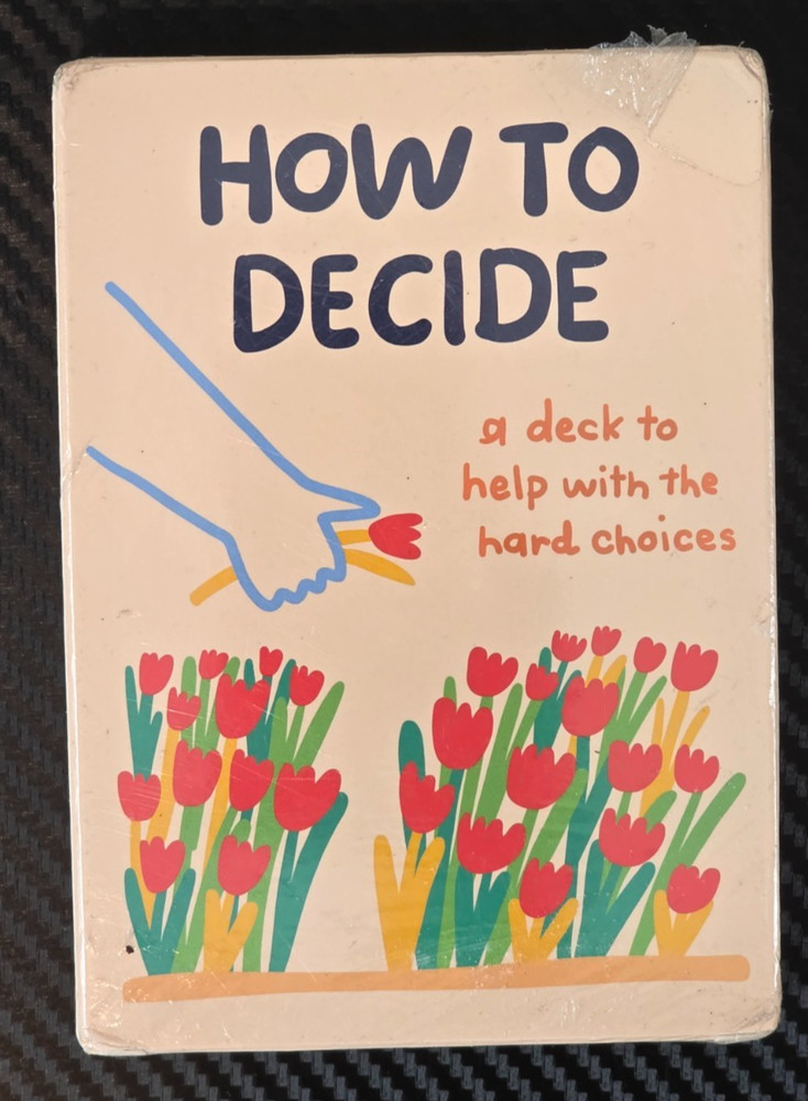 How To Decide A Deck To Help With The Hard Choices Annie Duke Card Deck