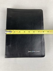WORLD PUBLISHERS LOOSE LEAF KJV HOLY BIBLE CENTER COLUMN BONDED LEATHER RARE HTF