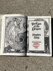 Stephen King The Eyes Of The Dragon 1987 BCE 1st First Edition Hardcover