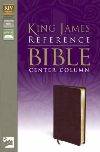 KJV, Reference Bible, Bonded Leather, – Bonded Leather, by Zondervan – Very Good
