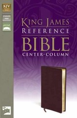 KJV, Reference Bible, Bonded Leather, – Bonded Leather, by Zondervan – Very Good