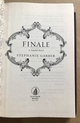 Finale, Stephanie Garber, AUTHOR SIGNED, 2019 HC/DJ, 1ST EDITION 1ST PRINT, VG+