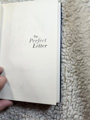 The Perfect Letter Chris Harrison Hardcover 1st Edition 2015 Dey St Novel DJ