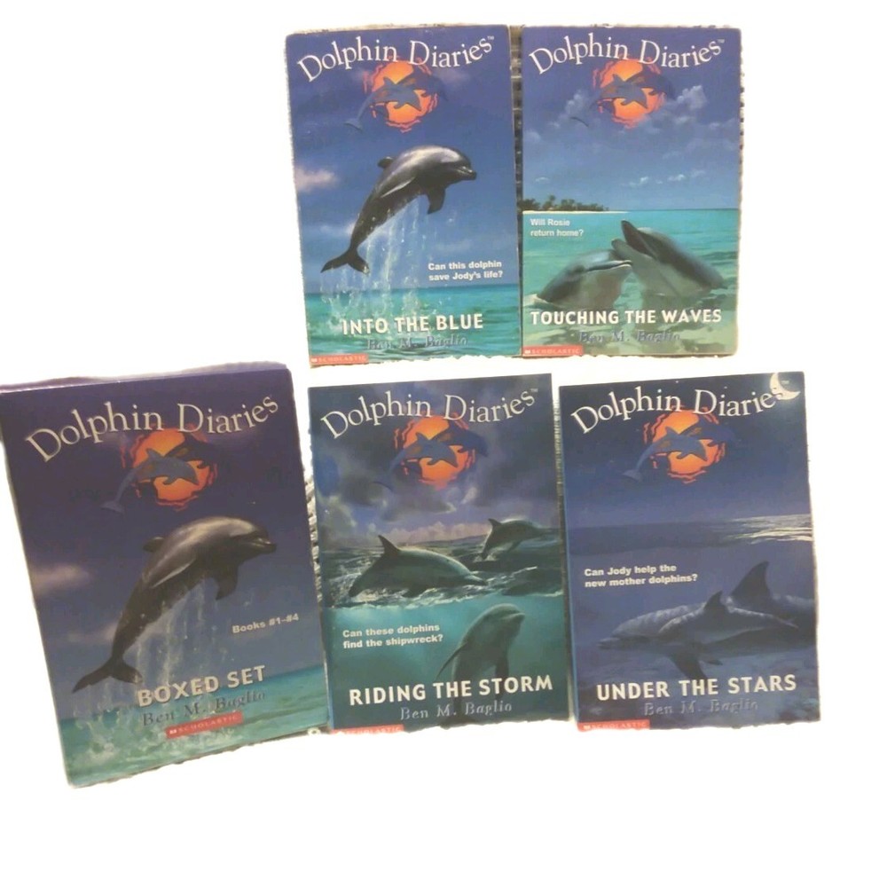 Dolphin Diaries boxed BOOK SET 1-4