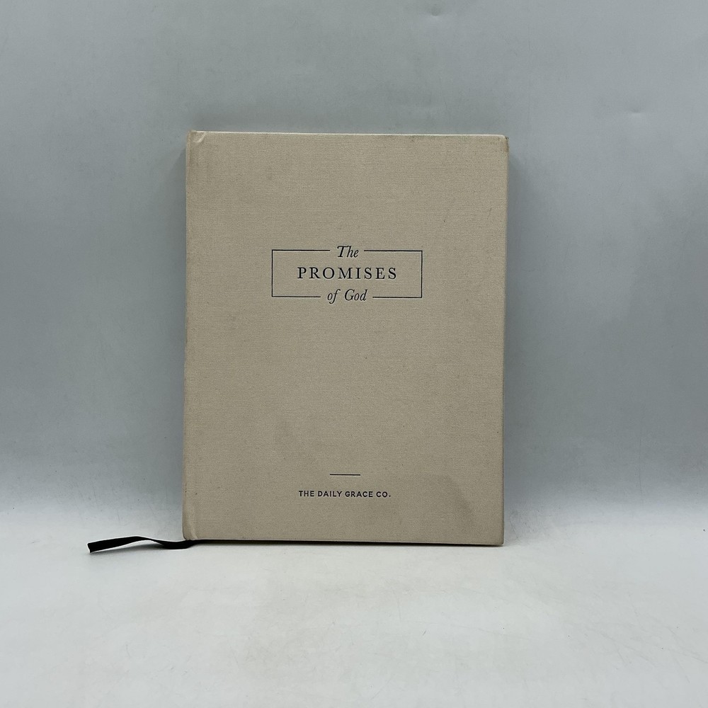 The PROMISES Of God By The Daily Grace Co. Hardcover Beige – Religious Book
