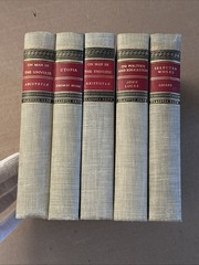 Classics Club Lot 5 Books 1940s Cicero Aristotle John Locke Thomas More (SC470)