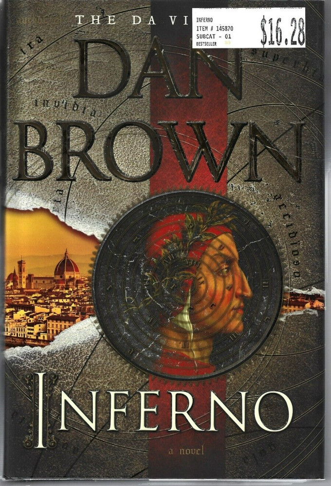 Inferno by Dan Brown (2013 Doubleday)