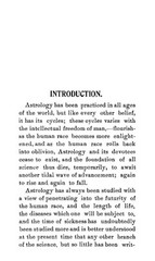 Medical Astrology „1899” 71 Pages