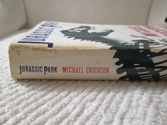 Michael Crichton JURASSIC PARK HC/DJ/BCE Book Club Edition Hardcover 1990