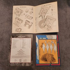 Adam’s Wrath Ravenloft #9436 AD&D Advanced Dungeons and Dragons – with map