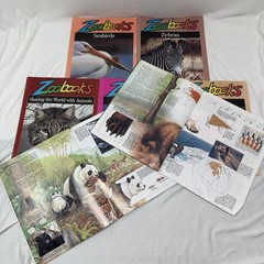 Vintage 1990’s ZooBooks (Lot of 7) Educational Kids Science Homeschool Magazines