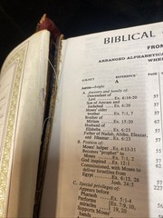 Holy Bible King James Red Letter Ed. PTL Club Extensive Study Helps Good Shape