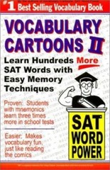 Vocabulary Cartoons II, SAT Word Power – 9780965242264, Sam Burchers, paperback
