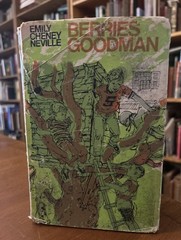 SIGNED Berries Goodman by Emily Cheney Neville 1965 HCDJ 1st Ed VG