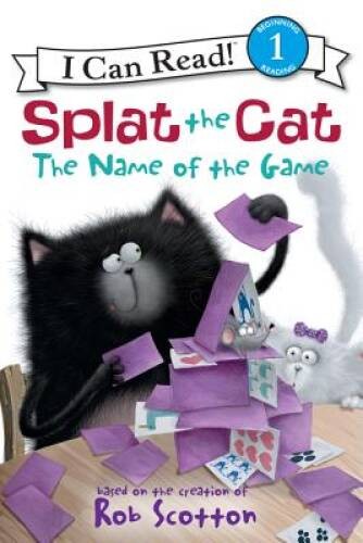 Splat the Cat: The Name of the Game (I Can Read Level 1) – Paperback – GOOD
