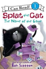 Splat the Cat: The Name of the Game (I Can Read Level 1) – Paperback – GOOD