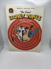 THE GREAT LOONEY TUNES COLLECTION Songbook 1990 First Edition Trade Paperback