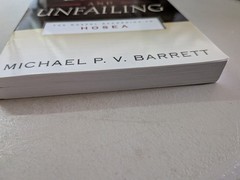 Love Divine and Unfailing: The Gospel Acc to Hosea,P&R, PB, Barrett,Good