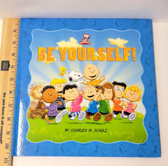 Be Yourself! Charles M. Schulz Peanuts RP Kids Blue HC Picture Book 2013 Kohl’s