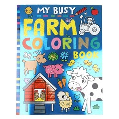 My Busy Farm Coloring Book – Paperback Book, 9781680103007