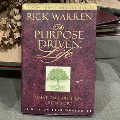 The Purpose Driven Life by Rick Warren SIGNED RARE 1st edition Later Printing
