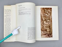 Great Drawings of The Louvre Museum, The French Drawings, Serullaz 1968 HC/DJ