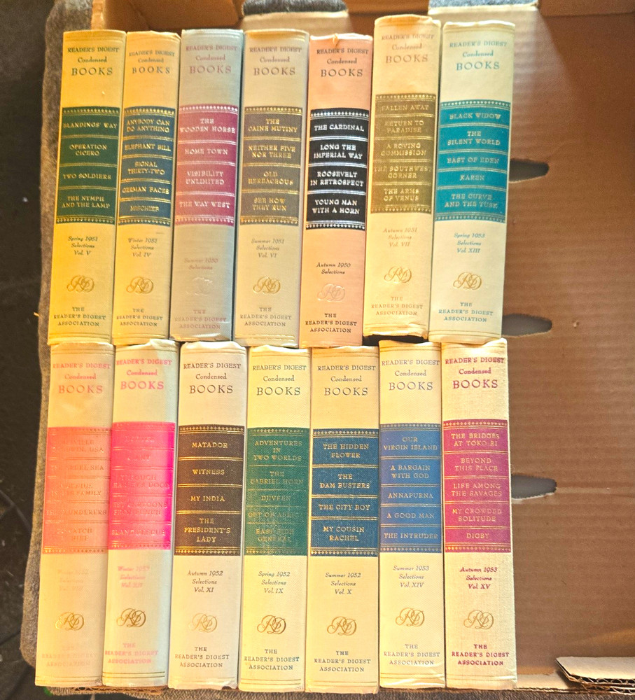 Reader’s Digest Condensed Books HC First Edition 1953 Selections