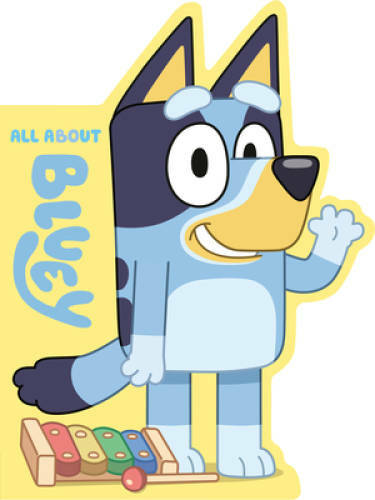 All About Bluey – Board book By Penguin Young Readers Licenses – VERY GOOD