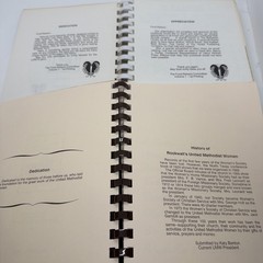 Vintage 1980s Community Cookbook Baking Cakes Heritage Centennial Lot of 2 Retro