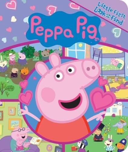 Peppa Pig – Little First Look and Find – PI Kids – Board book – VERY GOOD