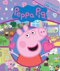 Peppa Pig – Little First Look and Find – PI Kids – Board book – VERY GOOD