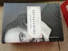 The Norton Shakespeare 2016 Third Edition by Stephen Greenblatt Dust Cover Box
