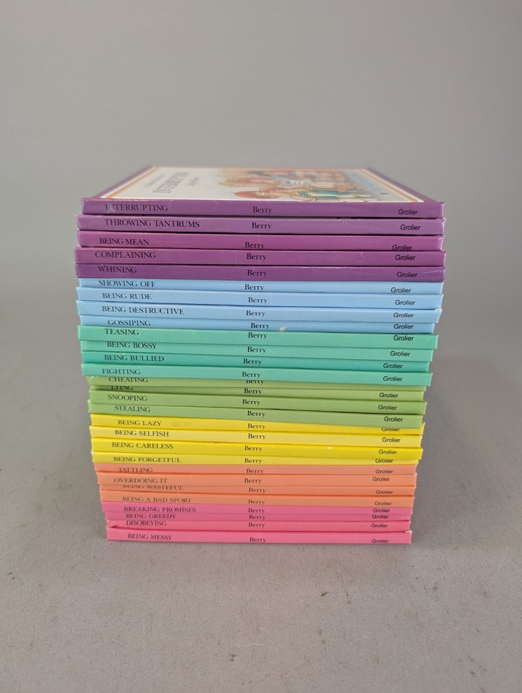 Help Me Be Good Joy Berry Hardcover Childrens Book Lot of 29 Complete Set
