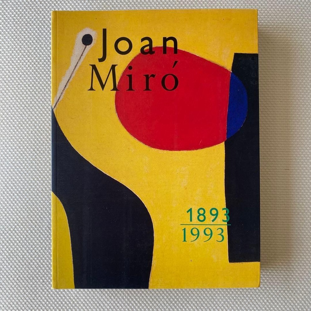 Joan Miró Art Book 1893-1993 532 Pages Paperback 12.2 x 9.1 inches Italian