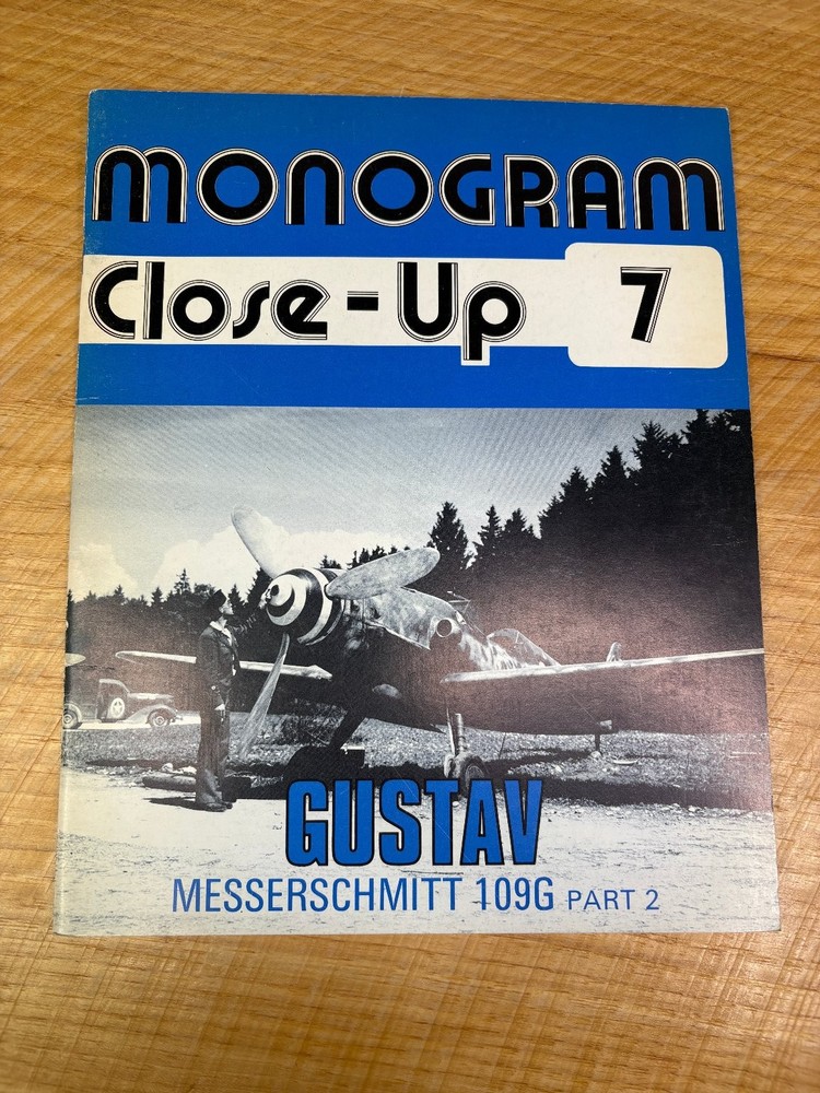 Monogram Close-Up 7 Gustav Messerschmitt 109G Part 2 WW2 German Aviation Plane