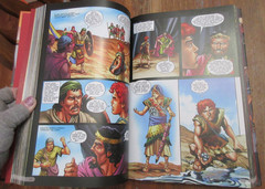 THE ACTION BIBLE Various Bible Stories In Comic Book Style Illus SERGIO CARIELLO
