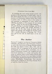 Barriers to Belief – Norman F. Langford, 1958 hc, The Westminster Press