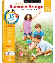 Summer Bridge Activities, Grades 3 – 4: Volume 5 by Summer Bridge Activities