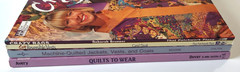 4 WEARABLE QUILTS Books MACHINE-QUILTED JACKETS & COATS VESTS CRAZY RAGS