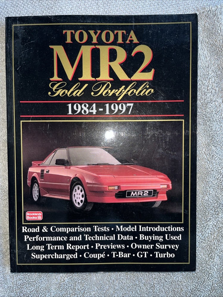 Toyota MR2 Gold Portfolio 1984-1997